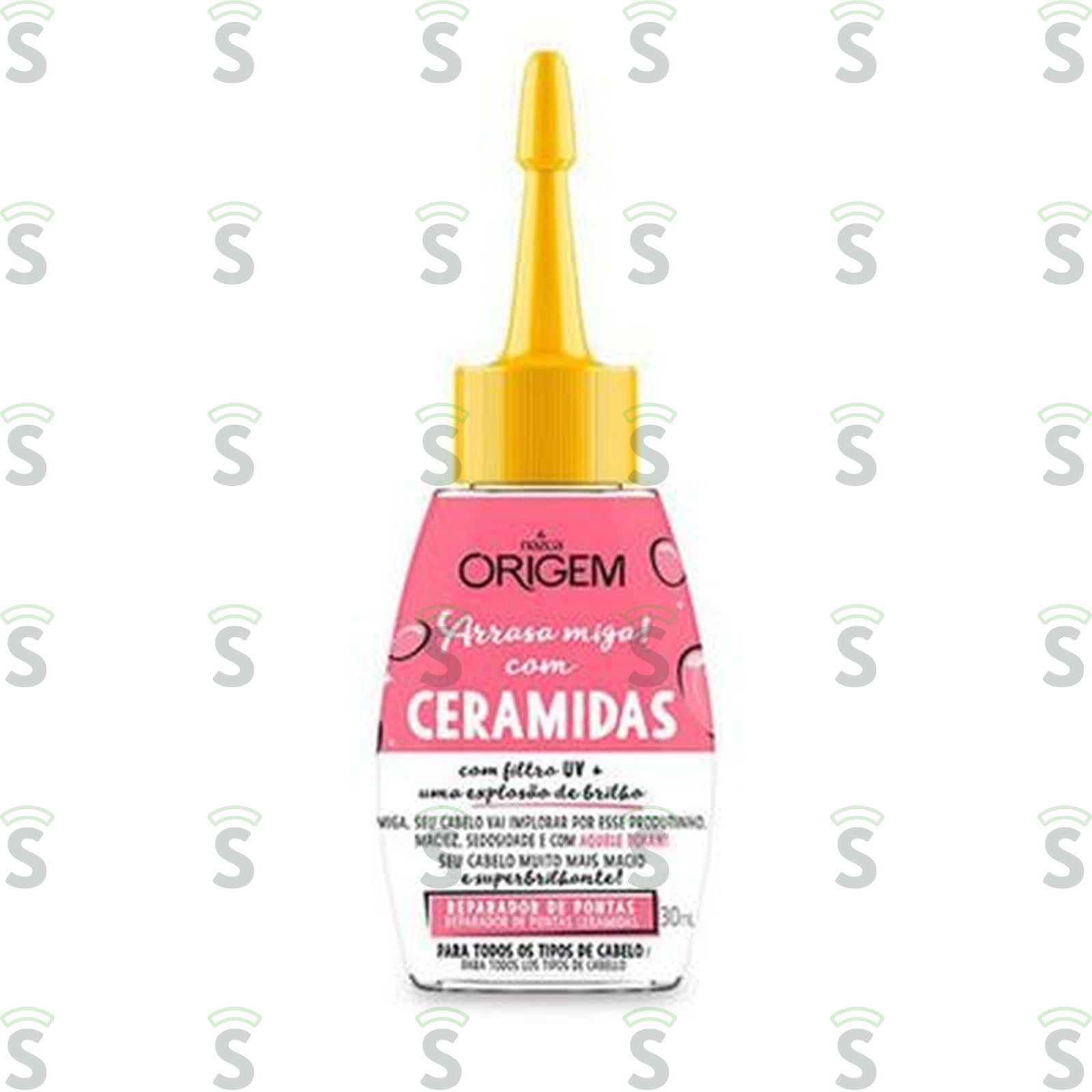 Reparador de Pontas Origem Bomba de Ceramidas Frasco 30ml