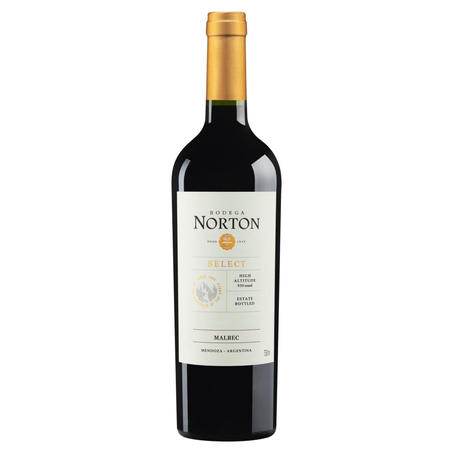 Vinho Argentino Norton 750ml - Select - Malbec