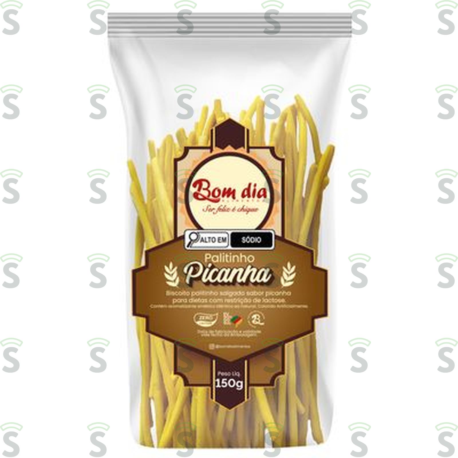 Bom dia-biscoito palito 150g picanha