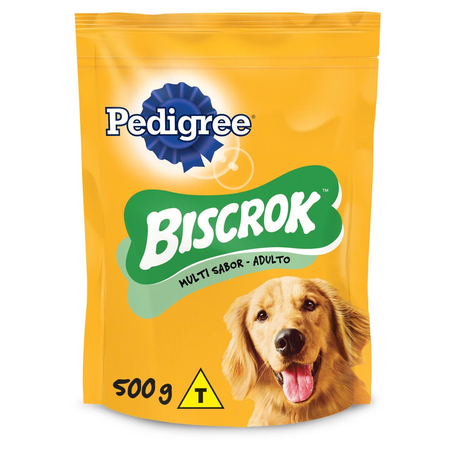 Biscoito Biscrok Pedigree 500g - Adulto - Multi