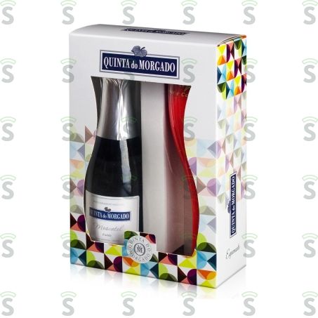  Espumante Quinta Do Morgado Garrafa + Taça Moscatel Ref 13099 660ml