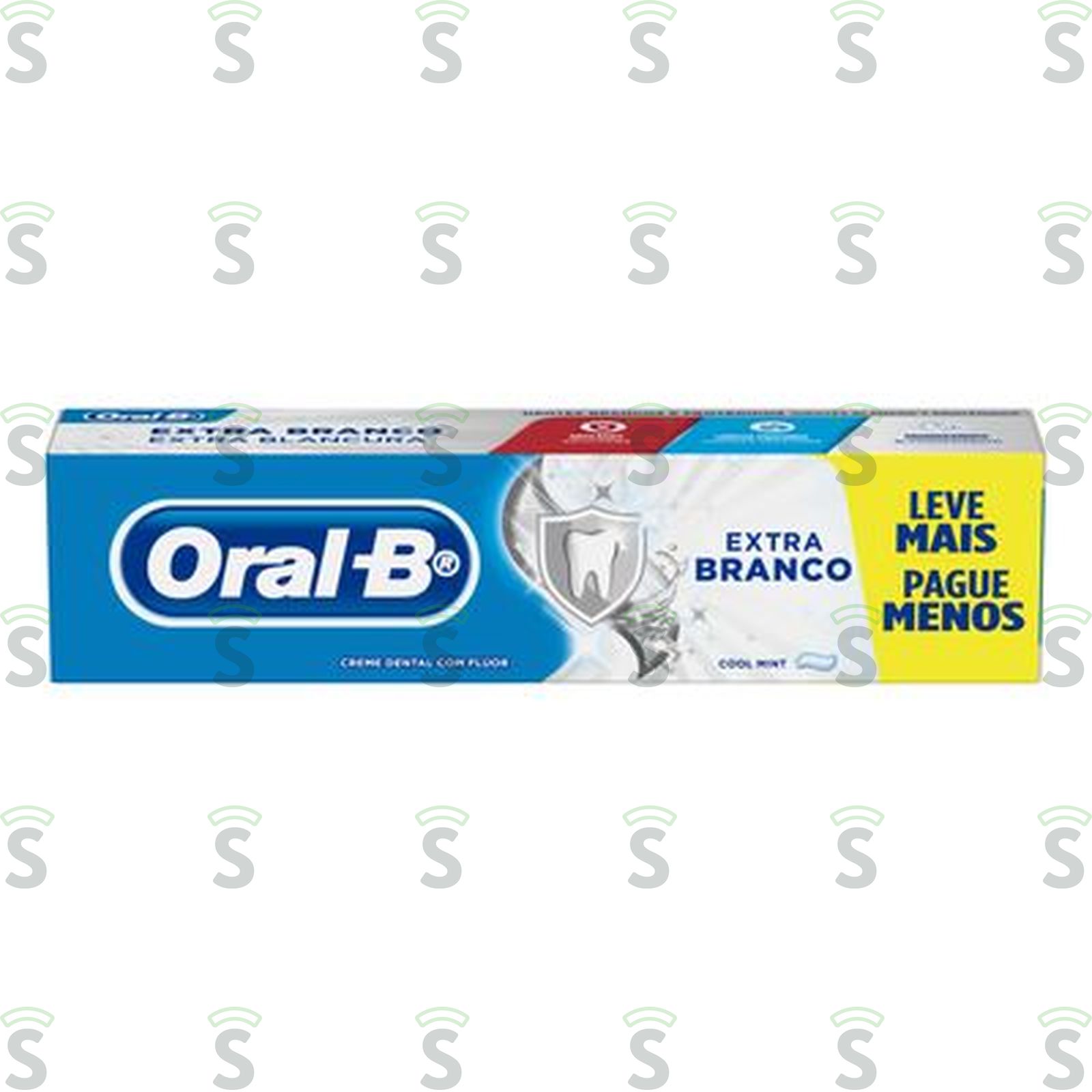 Creme Dental Oral-b Cool Mint Extra Branco Caixa 150gr