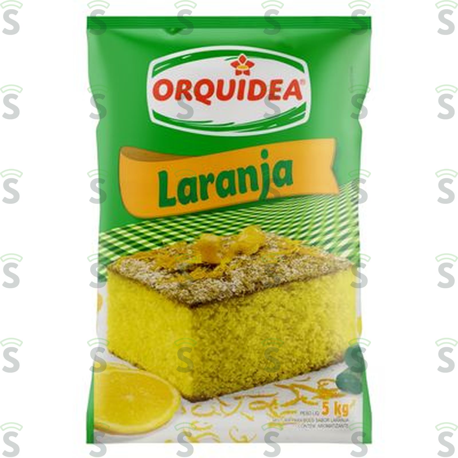 Mistura Para Bolo Laranja Orquídea Pacote 5KG