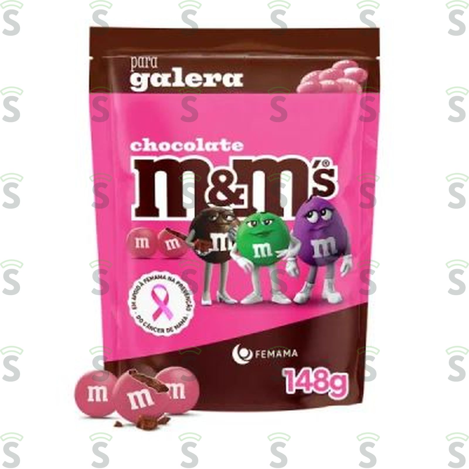CONFEITO M&MS 148GR CHOC MILK PINK