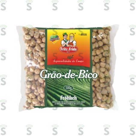  Grão de Bico Fritz e Frida Embalagem 500g