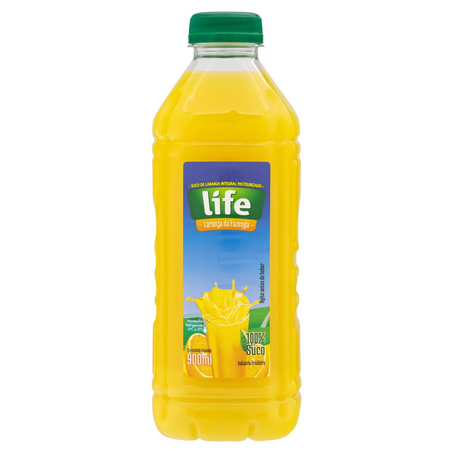 Suco Life 900ml - Integral - Laranja