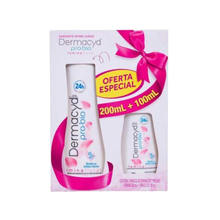 Sabonete Íntimo Dermacyd 200ml + 100ml - Preço Especial