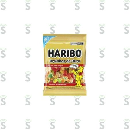  Bala Haribo Gelatina 80g Ursinhos
