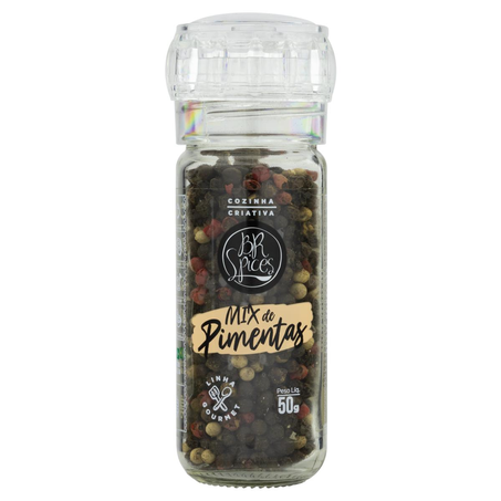Mix de Pimenta BR Spices 50g - Com Moedor