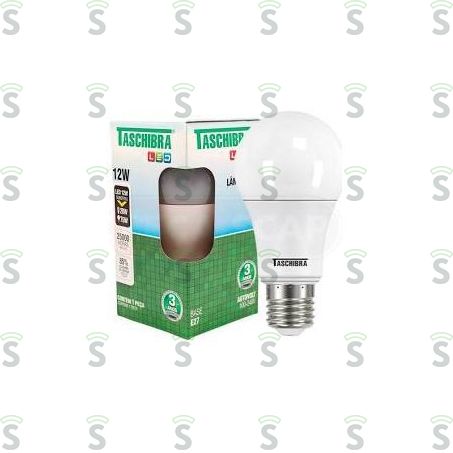  Lâmpada Taschibra Led Branco Bivolt 12w 6500k 1un