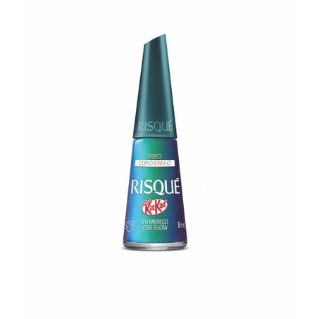 ESMALTE RISQUÉ KITKAT EU MEREÇO ESSE GLOW S/E 8ML