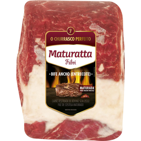 Bife de Ancho Bovino Maturatta Pedaço - A Vácuo - Resfriado Kg