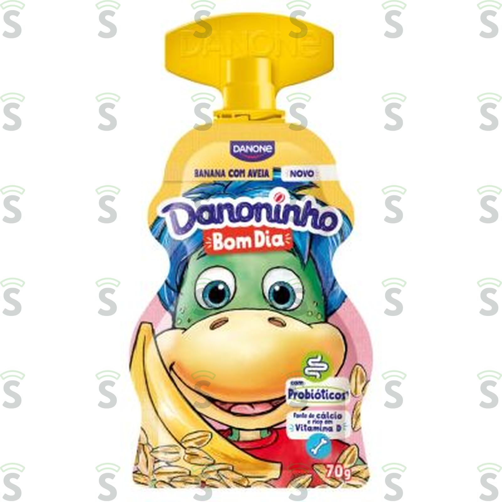 DANONINHO P LEVAR 70G BANANA C/AVEIA