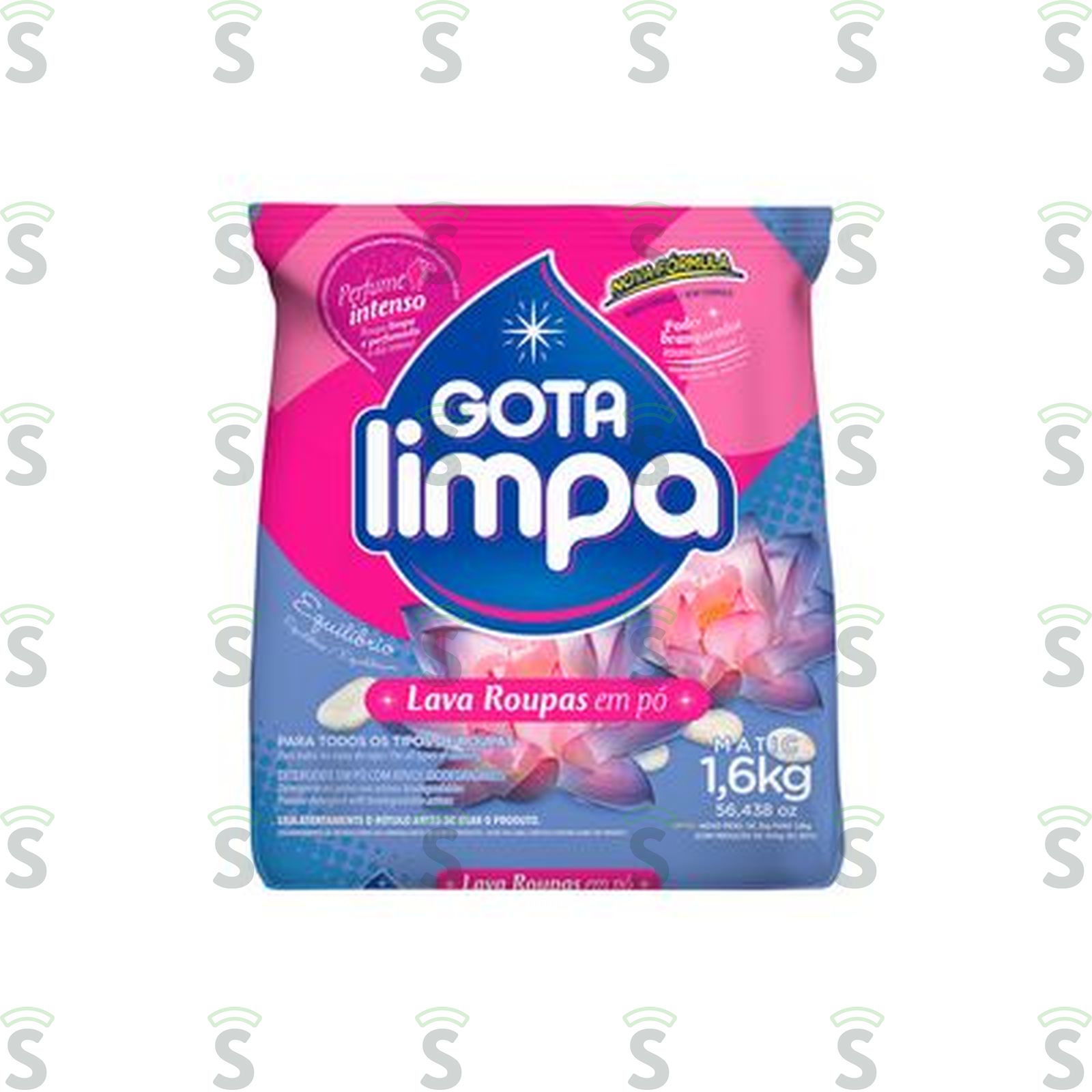 LAVA ROUPA PO GOTA LIMPA 1,6KG EQUILIBRI