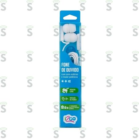  Fone de Ouvido I2go Sem Microfone