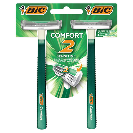 Aparelho Bic Comfort 2 Com Fita - Com 2 Aparelhos
