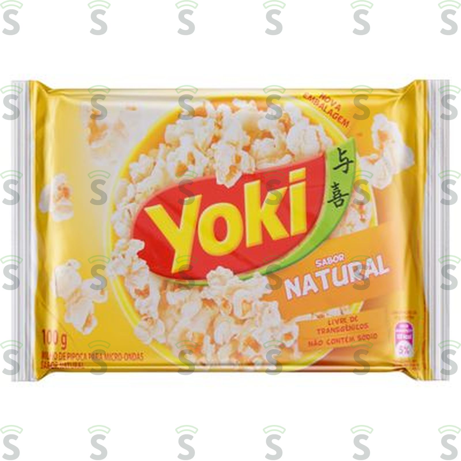 Pipoca de Microondas Yoki Pop Corn Natural 100G