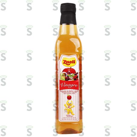  Vinagre de Fruta Zaeli Maça Frasco 500ml