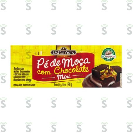  Dacolonia-pe de Moca 120g C/chocolate