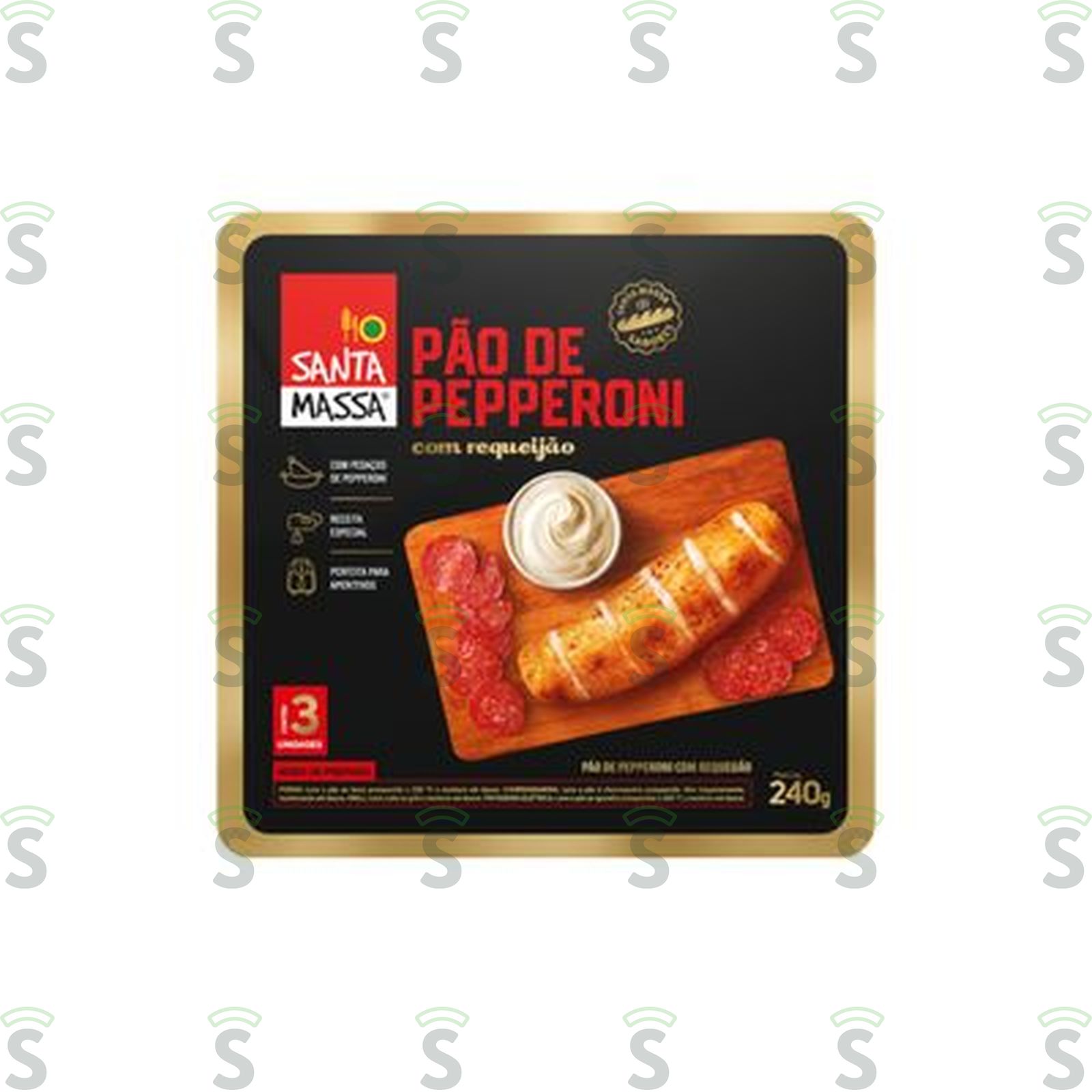 PAO DE PEPERONI SANTA MASSA 240G