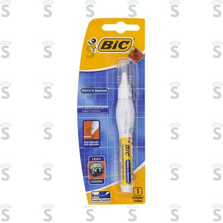  Caneta Bic Corretiva Shake n Squeeze 1un