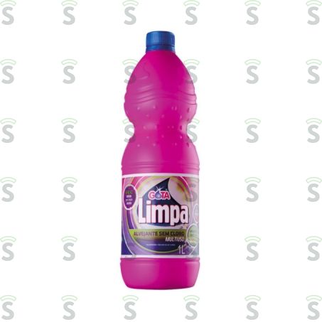  Alvejante Gota Limpa Sem Cloro 1lt