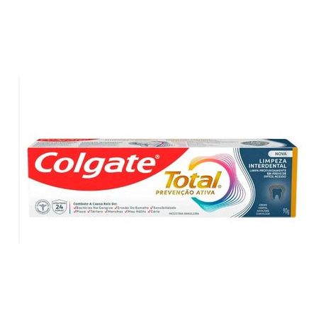 CREME DENTAL COLGATE TOTAL LIMPEZA INTERDENTAL 90G