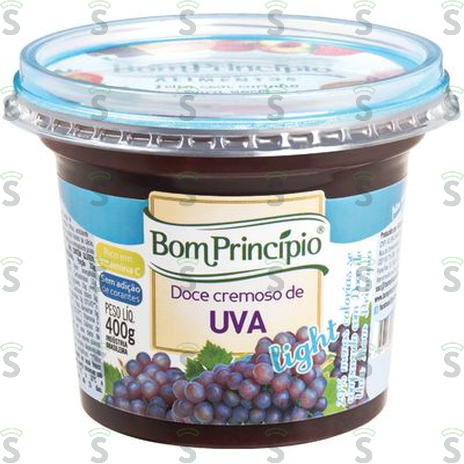 Doce de Uva Bom Princípio Light Pote 400gr