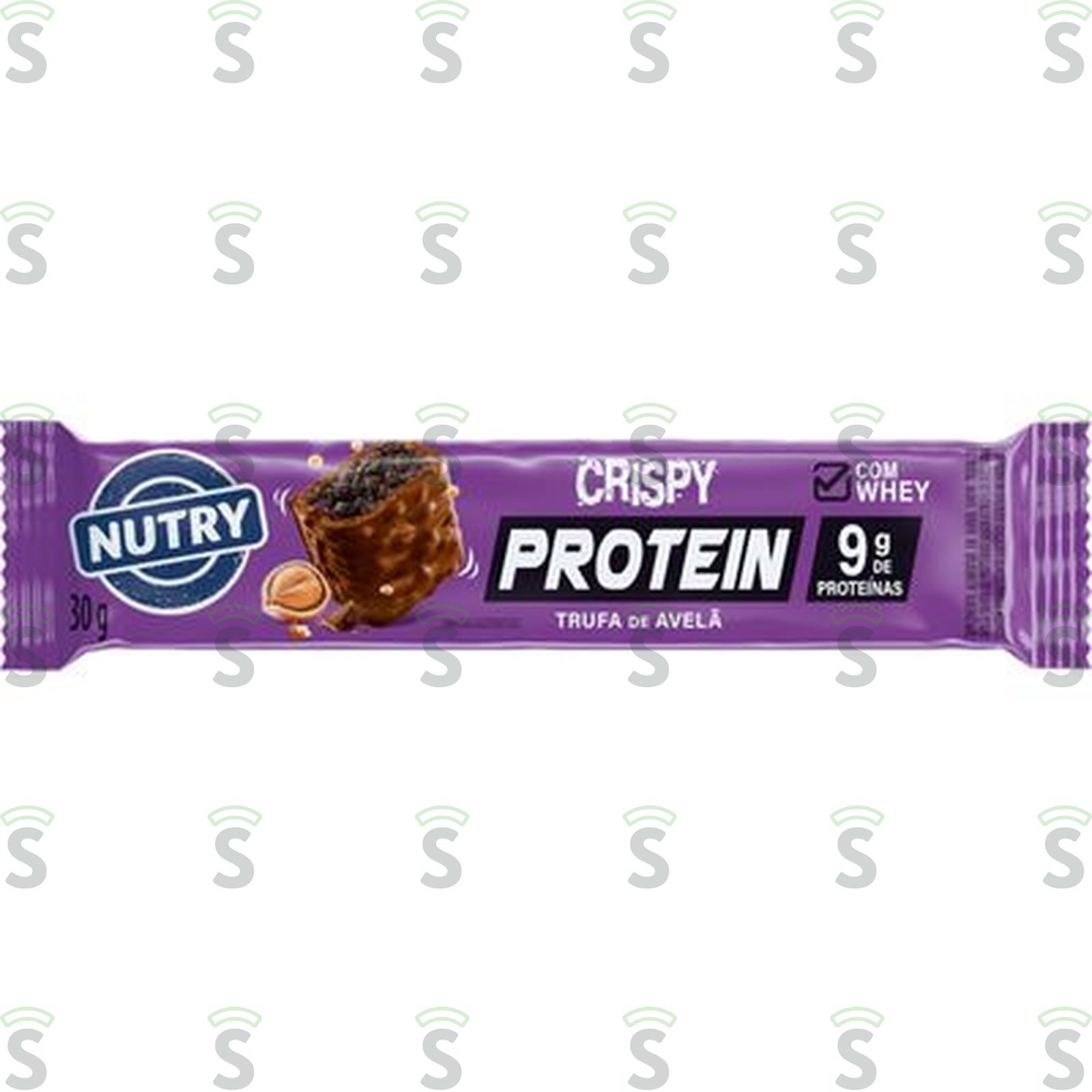 CEREAL BARRA CRISPY PROTEIN 30G TRUFA DE AVELA
