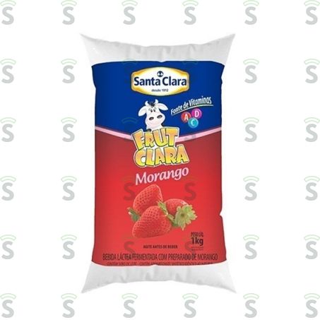  Santa Clara-bebida Saco 1kg Morango