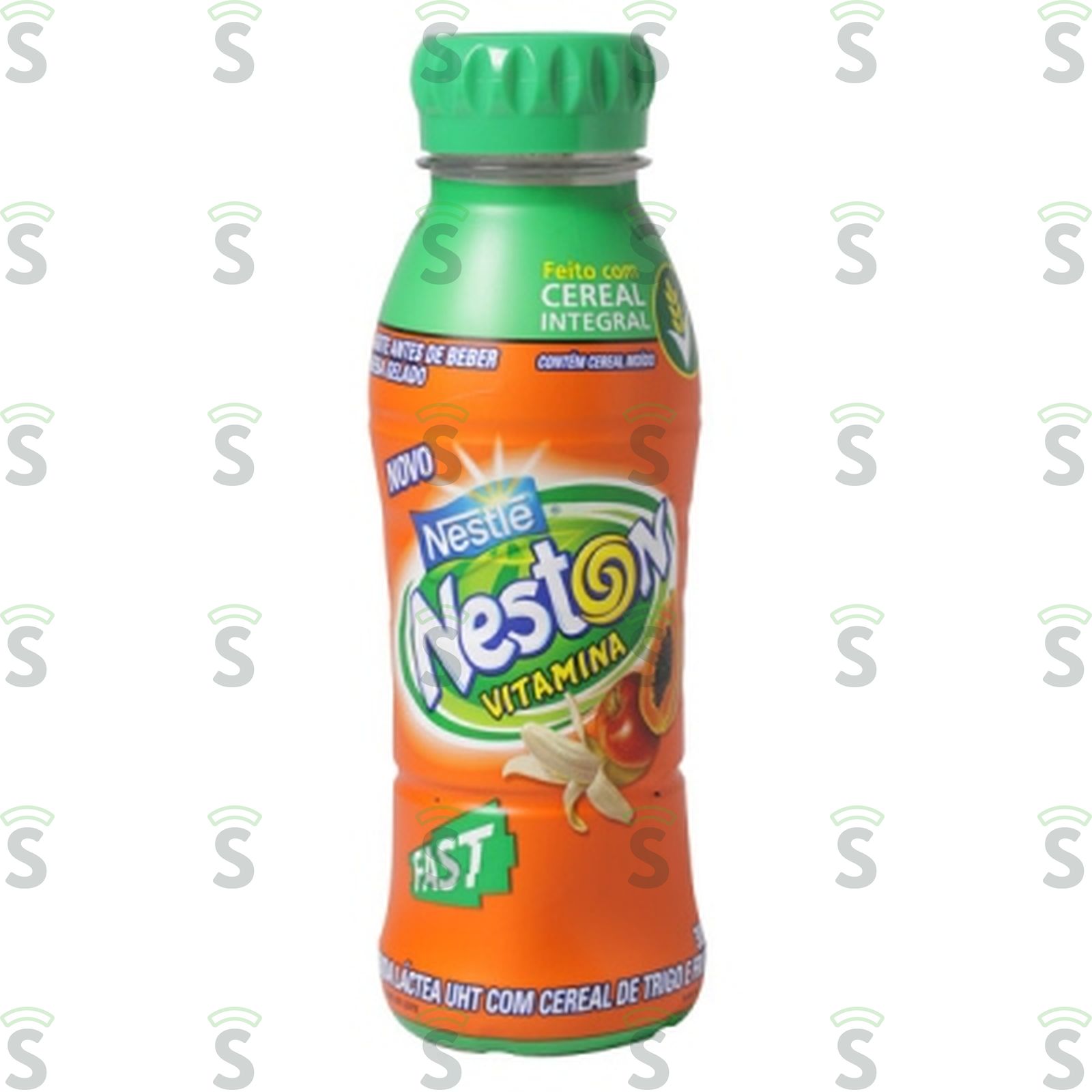 Bebida Láctea Neston Fast - Banana, Maçã E Mamão Vitamina Garrafa 300ML