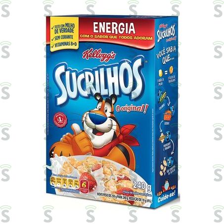  Cereal Matinal Kellogg's Sucrilhos Original  Caixa 240gr