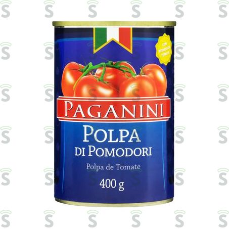  Polpa de Tomate Paganini Embalagem 400g