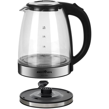 Chaleira Elétrica Britânia BCH11 1,8 Litro - Glass - 127V