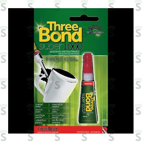  Cola Three Bond Super 1000 Embalagem 2g