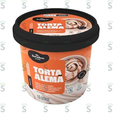  Sorvebom-sorvete 1.5l Torta Alema