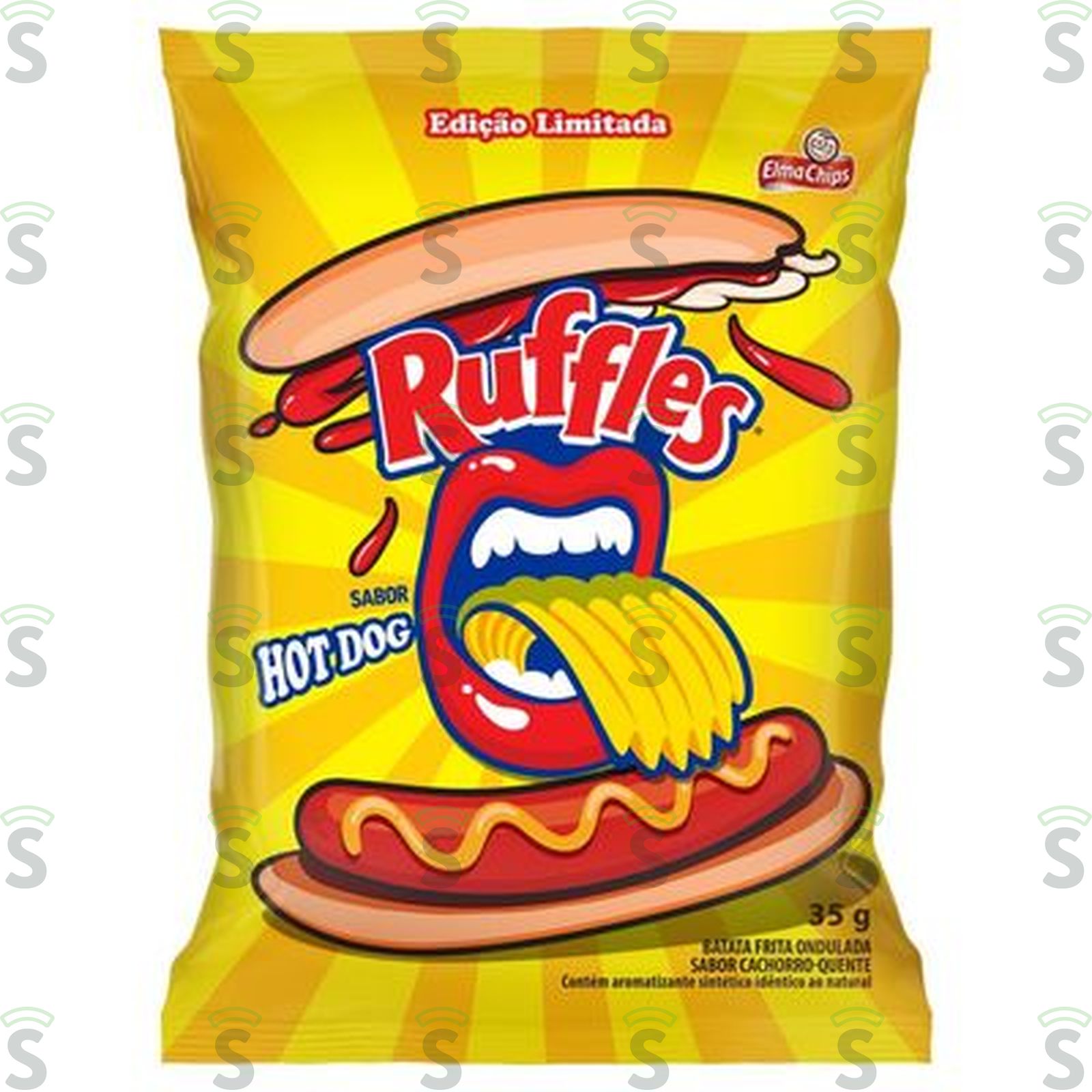 EC RUFFLES 35G HOTDOG