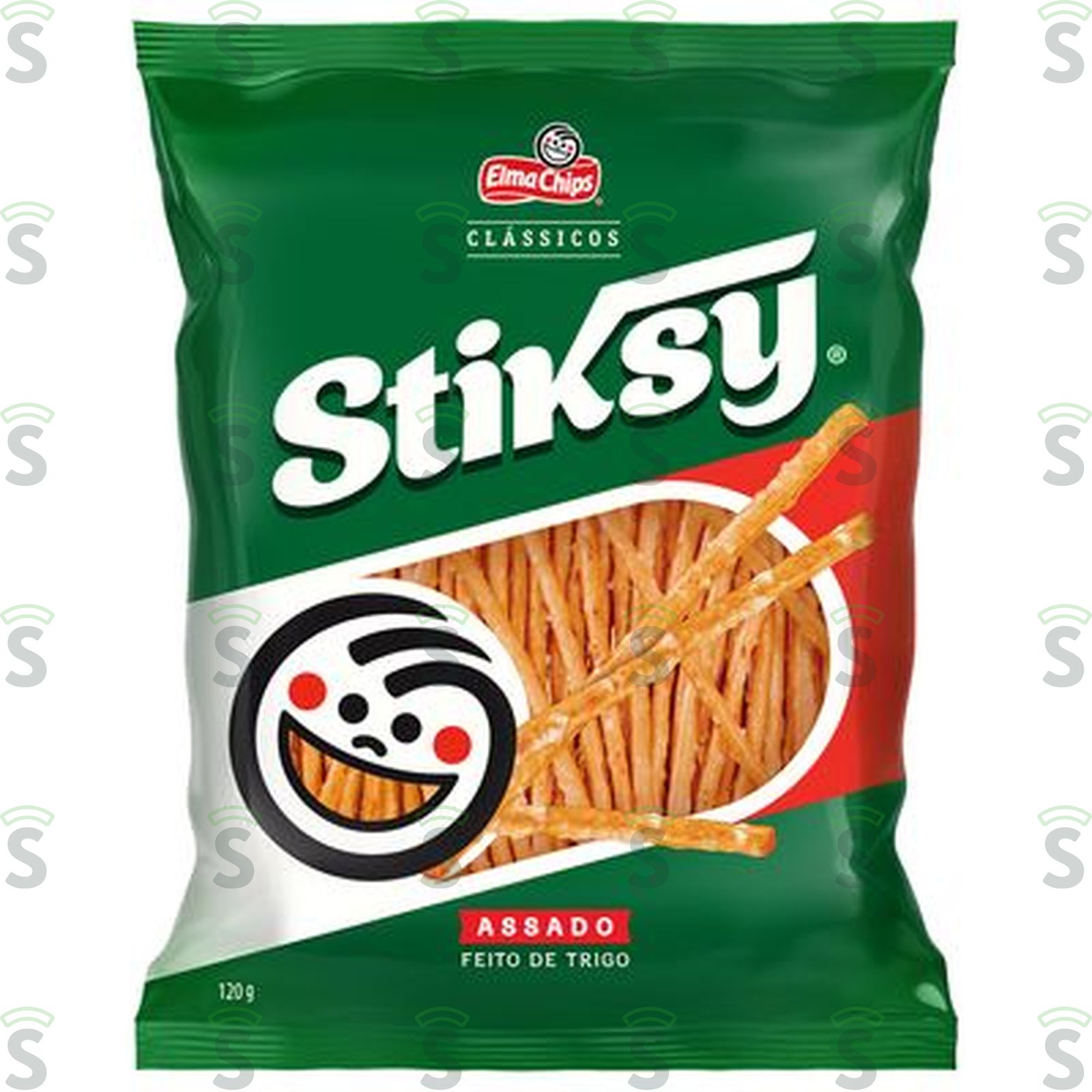 Salgadinho de Trigo Elma Chips Stiksy Clássicos Pacote 120G