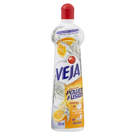Limpador Multiuso Veja 500ml - Power Fusion - Laranja