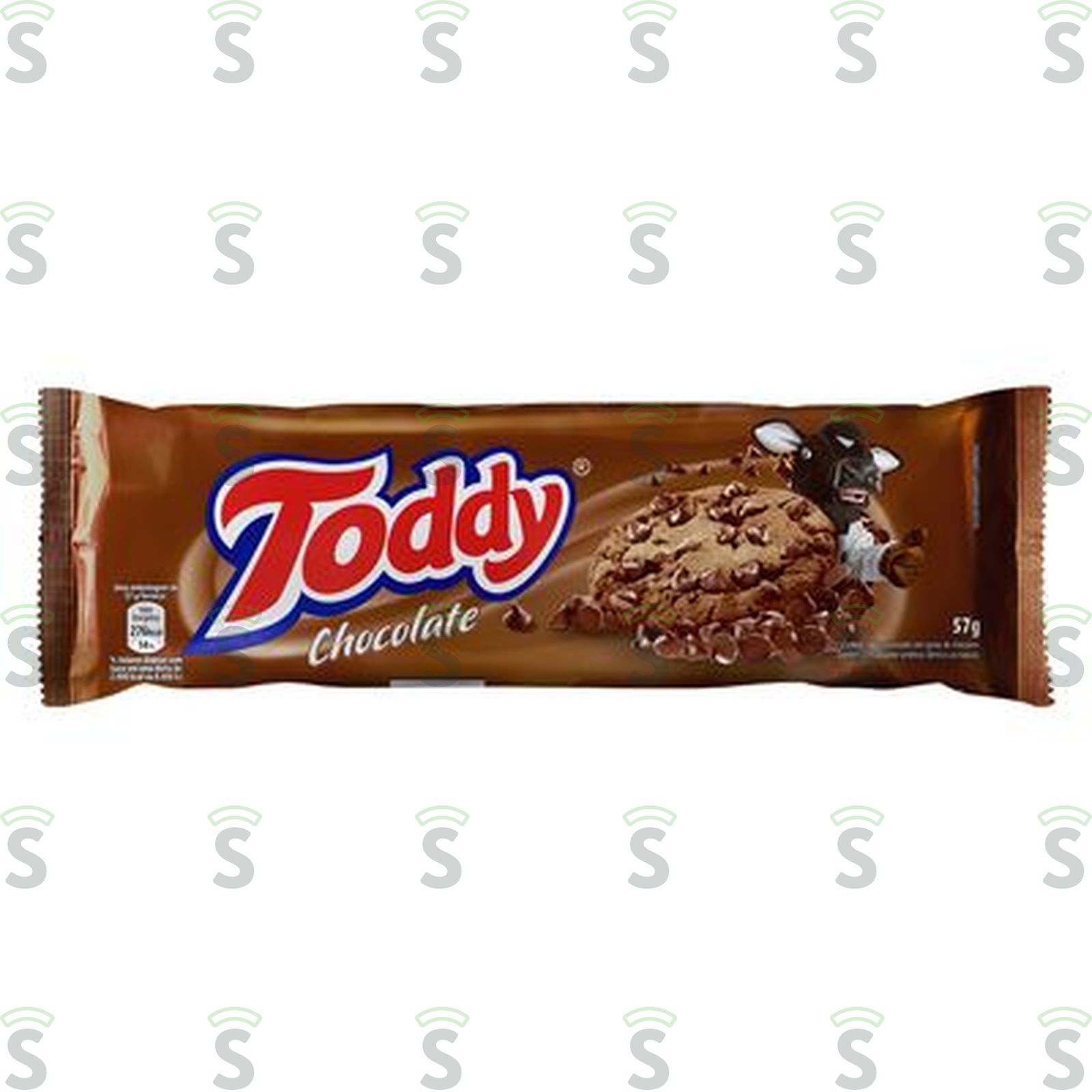 Biscoito Cookie Chocolate com Gotas de Chocolate Toddy Pacote 57G
