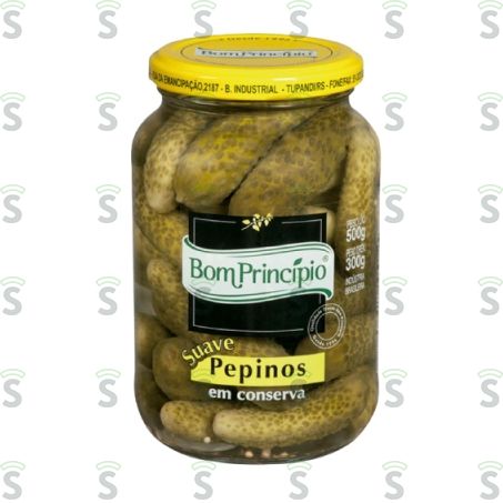  Bom Principio-pepino Conserva Suave 300g