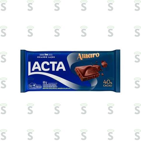  Lacta-chocolate 80g Amaro