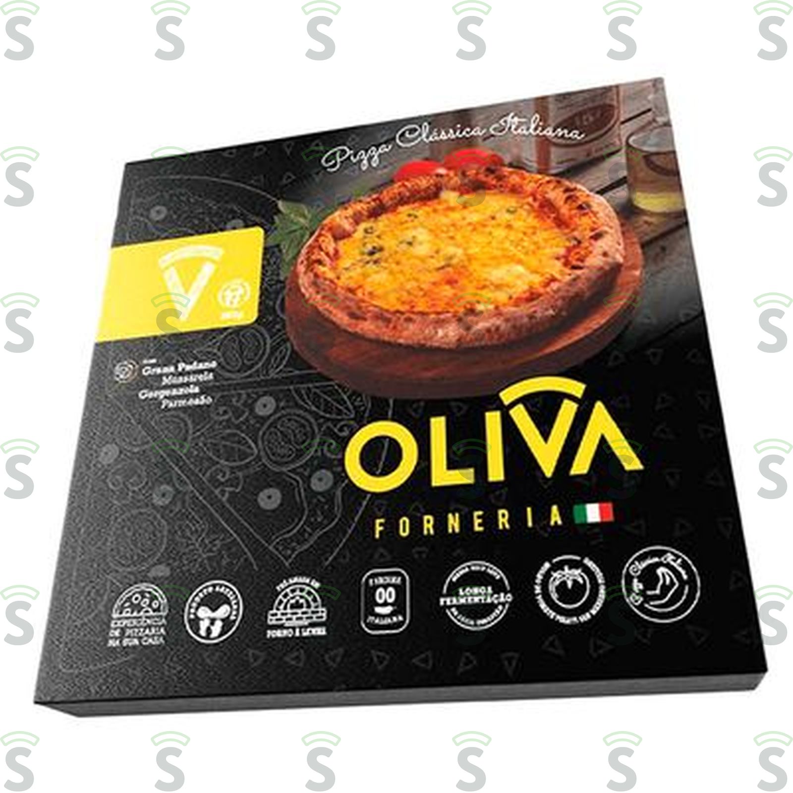 Pizza Oliva 4 Queijos 570G