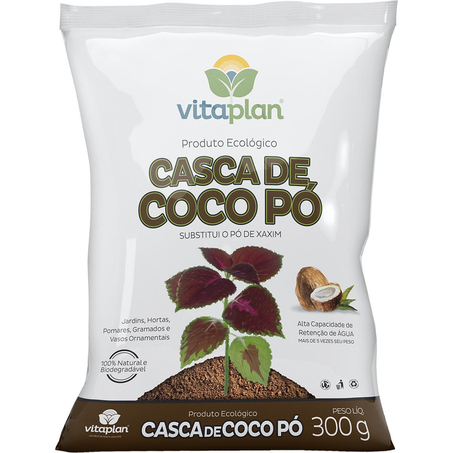 Casca de Coco em Pó Nutriplan 300g