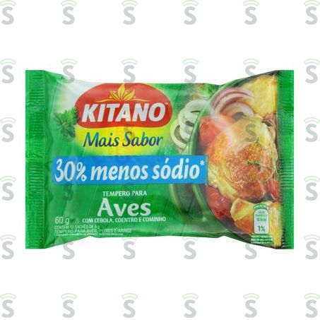 Kitano-mais Sabor Tempero 60g Aves