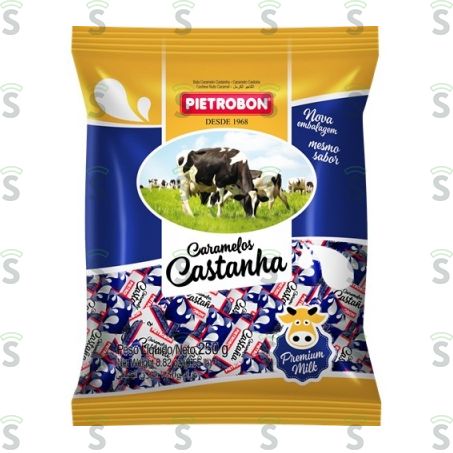  Bala Pietrobon Caramelos Castanha 250g