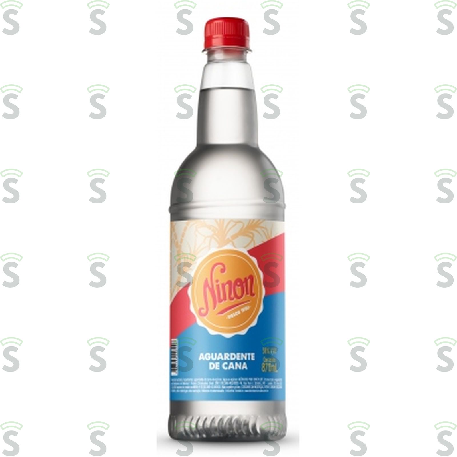 Aguardente Ninon Prata Pvc 870ML