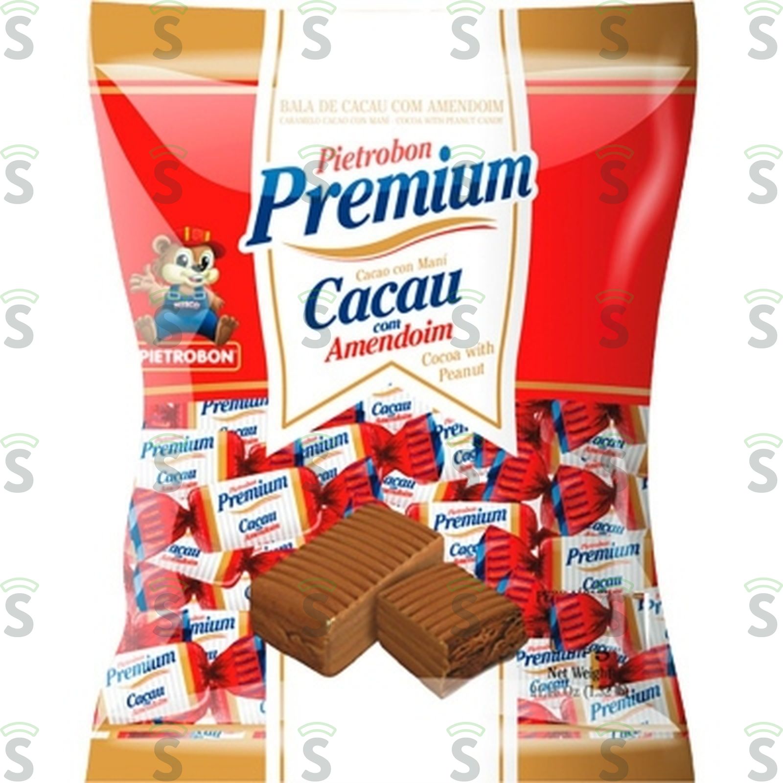 Pietrobon-bala 250g cacau / amendoim