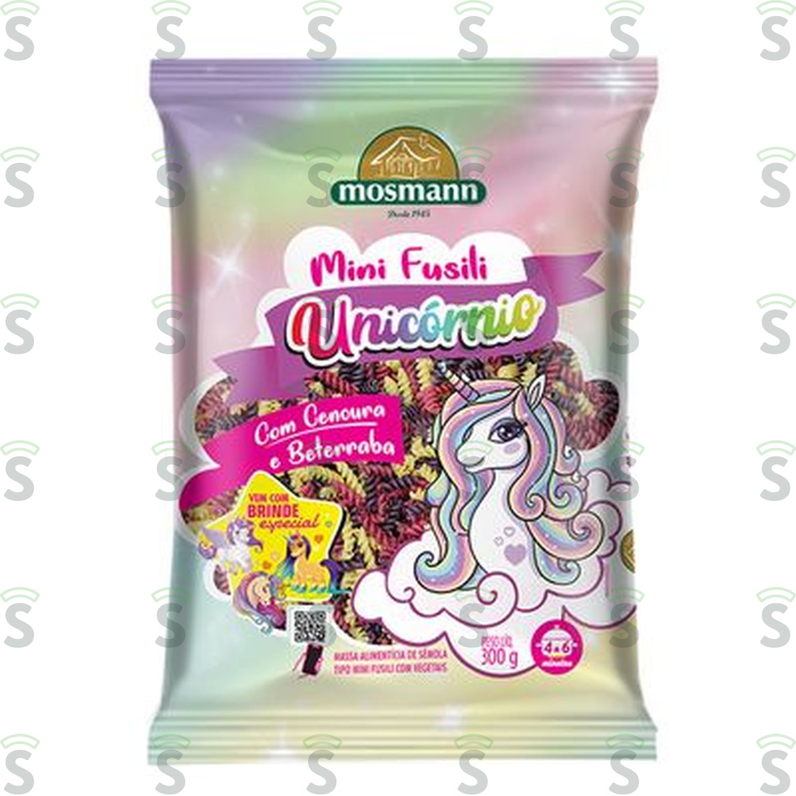 Massa mini fusilli unicorn.mosmann 300g