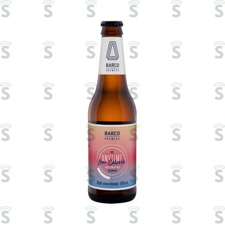  Cerveja Anytime Low Calorie Puro Malte Garrafa 355ml